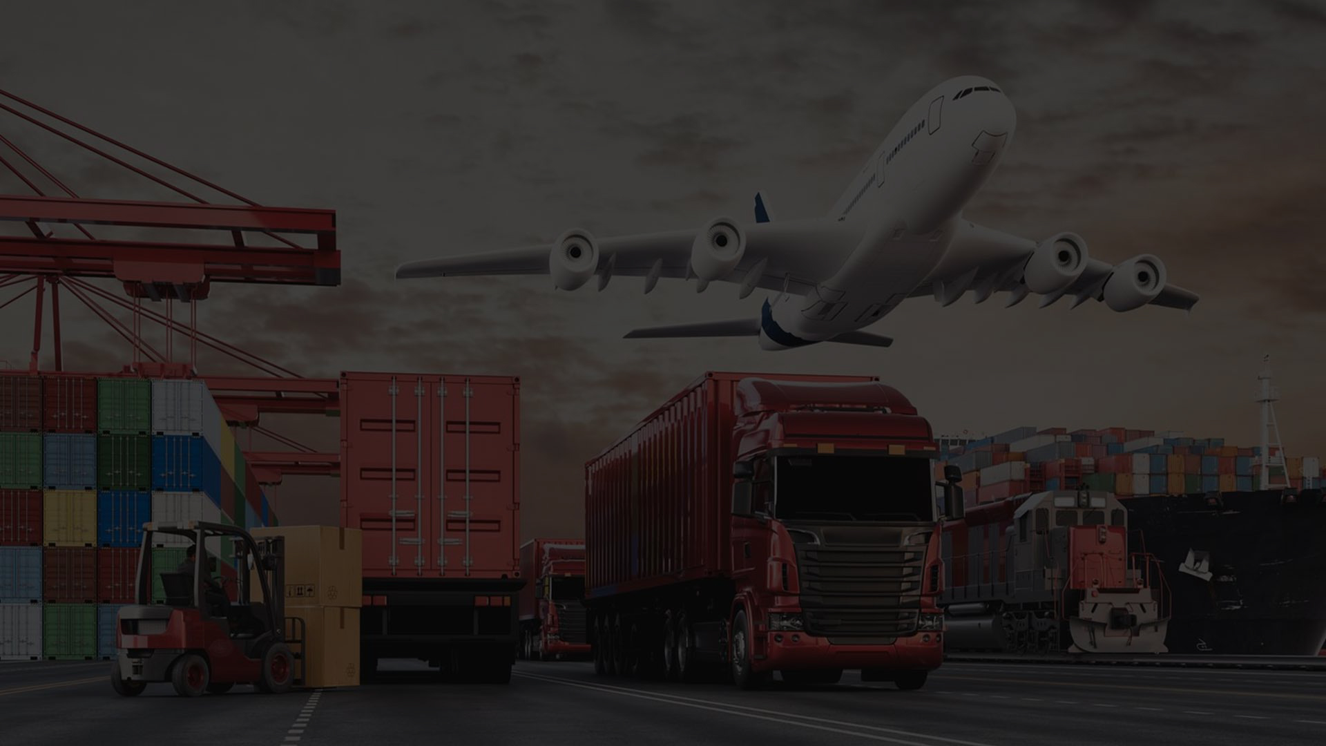 Abstract sculptural form representing on-time delivery